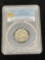 PCGS AU 50 Mint Error Nickel Struck On Quarter Stock