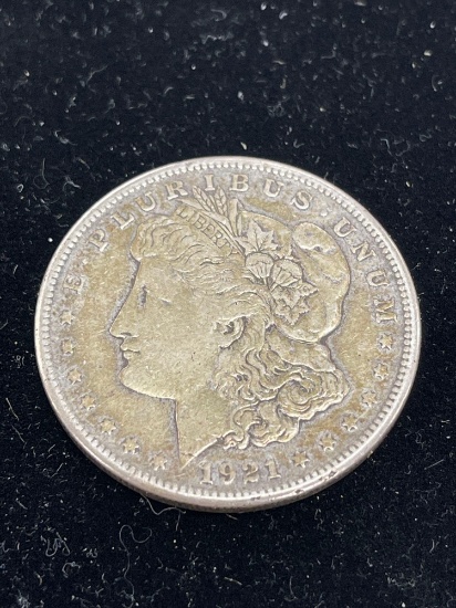 1921 Morgan silver dollar 90% silver