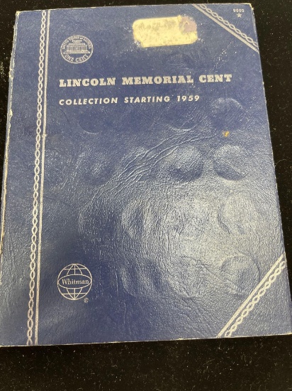 Book of 77 Lincoln pennies