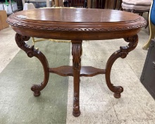 Vintage, oval table