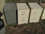 (3) 2-Drawer Filling Cabinet