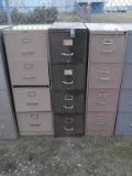 (3) 4-Drawer Filling Cabinet
