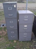 (2) 3- Drawer Filling Cabinet