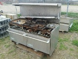 American Range Commercial Stove w/Hood