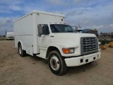 1995 Ford F800 Refrigerated Truck