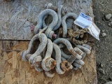 (8) 5/8 in. 3 1/4 Ton Shackles