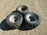 (3) Tires  24x12.00-12