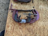 (4) Misc. Size C-Clamps