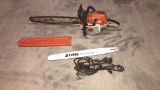 STIHL Chainsaw with extra blade