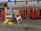 Lot of Safety Pylons