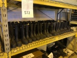 Rubber Boots - size: (1) 7 R, (1) 7-1/2 R,  (3) 8-1/2 R, (1) 9 R, (4) 9-1/2 R, (3) 10 R,  (3) 10-1/2