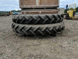 (2) 230/95R48 Tires & Rims