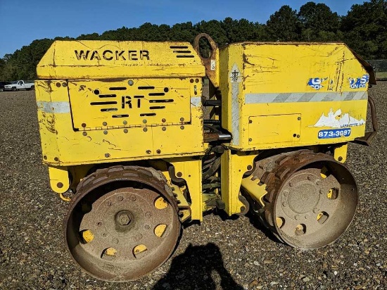 Wacker Trench Roller w/ Wired Remote