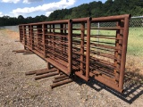 Pipe Fence With Gate