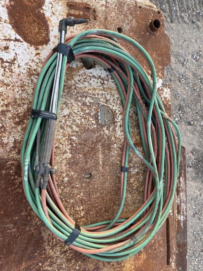 Victor Torch with 75 ft of hose