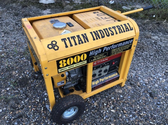 Titan Industrial 8000 Generator