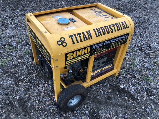 Titan Industrial 8000 Generator