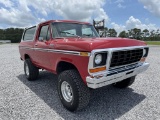 1978 Ford Bronco 4x4 SUV