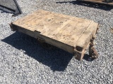 Antique Pallet On Wheels