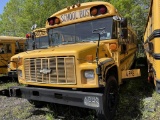 1995 Blue Bird SALVAGE School Bus