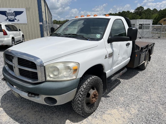 2008 Dodge 3500 1 Ton Flatbed