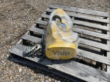 Yale 1-Ton KELC0132 2-Speed Electric Hoist