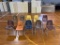 (10) Metal Frame Children’s Chair