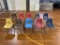 (10) Metal Frame Children’s Chair