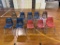 (10) Metal Frame Children’s Chair