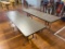 (2) Wooden Folding Table