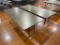 (2) Wooden Folding Table