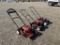 (3) Salvage Push Mowers