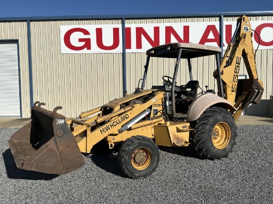 New Holland 555E Loader Backhoe