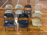 (7) Folding Chairs