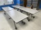 (2) Foldable Cafeteria Table
