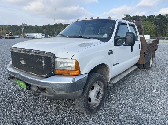 2001 Ford F-550 Flatbed Dually Pickup Truck