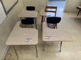 (4) Classroom Desk with Chair