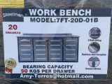 2022 Steelman 7 ft.-20D Work Bench