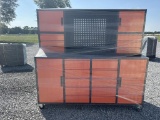 Unused 20 Compartment Rolling Toolbox With Tool