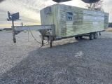 Gooseneck Trailer Mounted Container