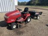 Craftsman DYT 4000 Lawn Tractor with Trailer
