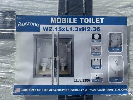 2024 Bastone 110V Mobile Toilet