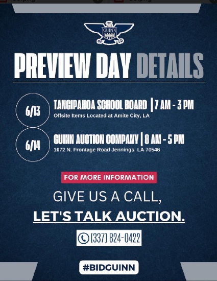 PREVIEW DAY INFORMATION