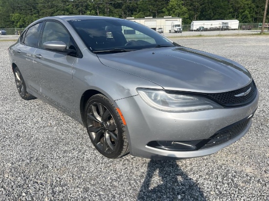 2015 Chrysler 200 S 4D Sedan
