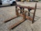 Loader Mast With Forks
