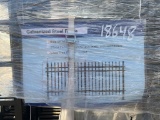 New Galvanized Steel Fence