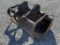 65 in. Grapple Bucket Skid Steer Attachment