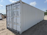2025 40 ft. High Cube Shipping Container