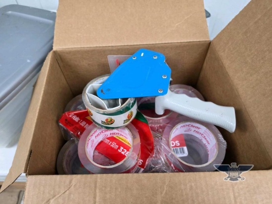 (15) Rolling of Packaging Tape W/ Tape Gun