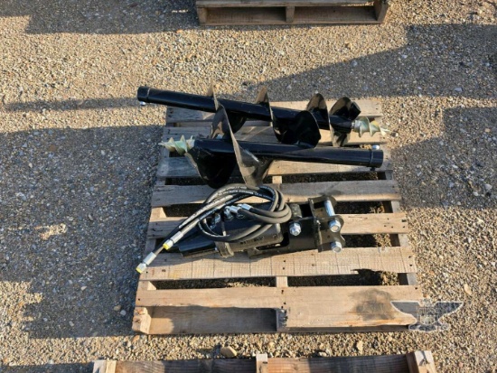 2026 UNUSED 12EX-AGR 200/300A Mini Excavator Auger Attachment